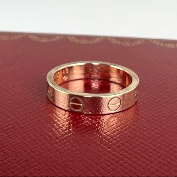 Authentic Cartier Live Ring Rose Gold 48 - Picture 9 of 10